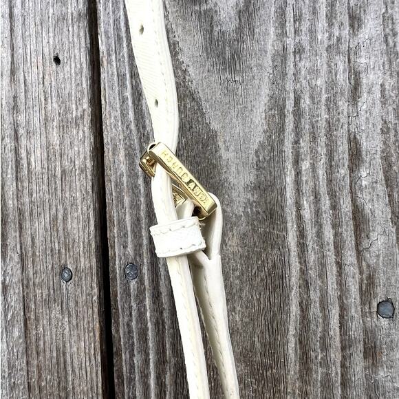 Tory Burch | Robinson Printed Canvas Triangle Tote Watercolor Botanical Print - Picture 3 of 9